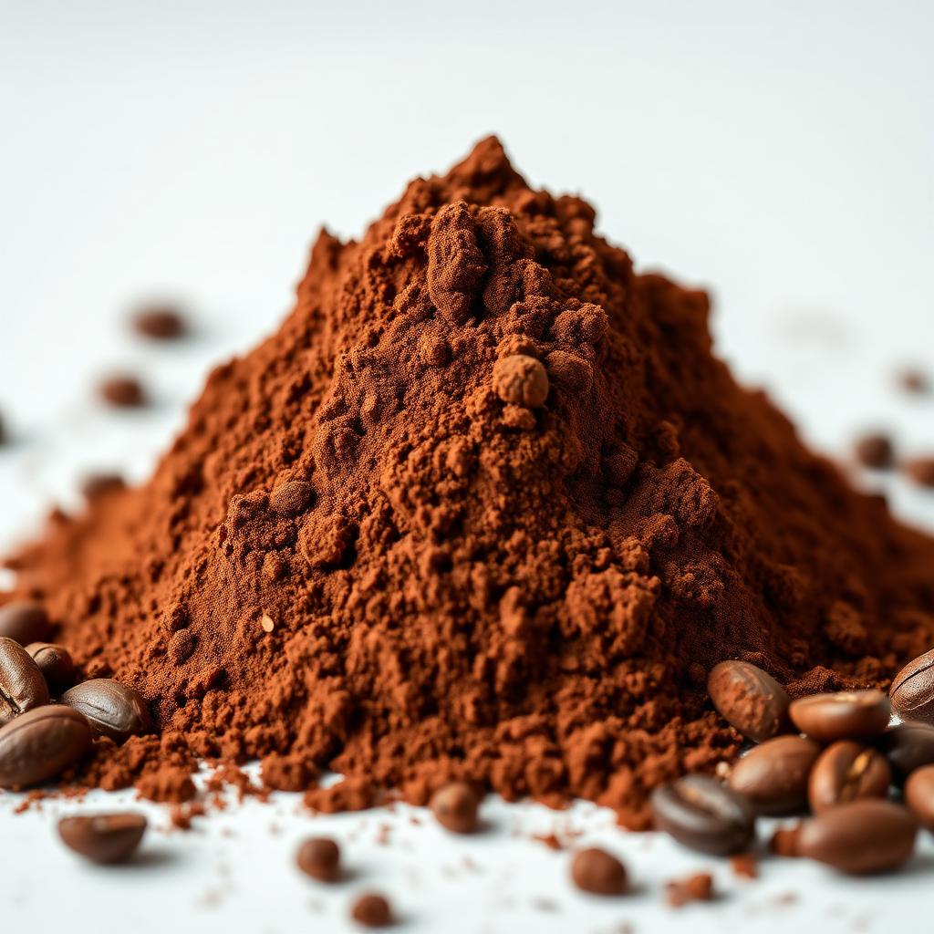 Poudre de cacao CureFood en gros plan