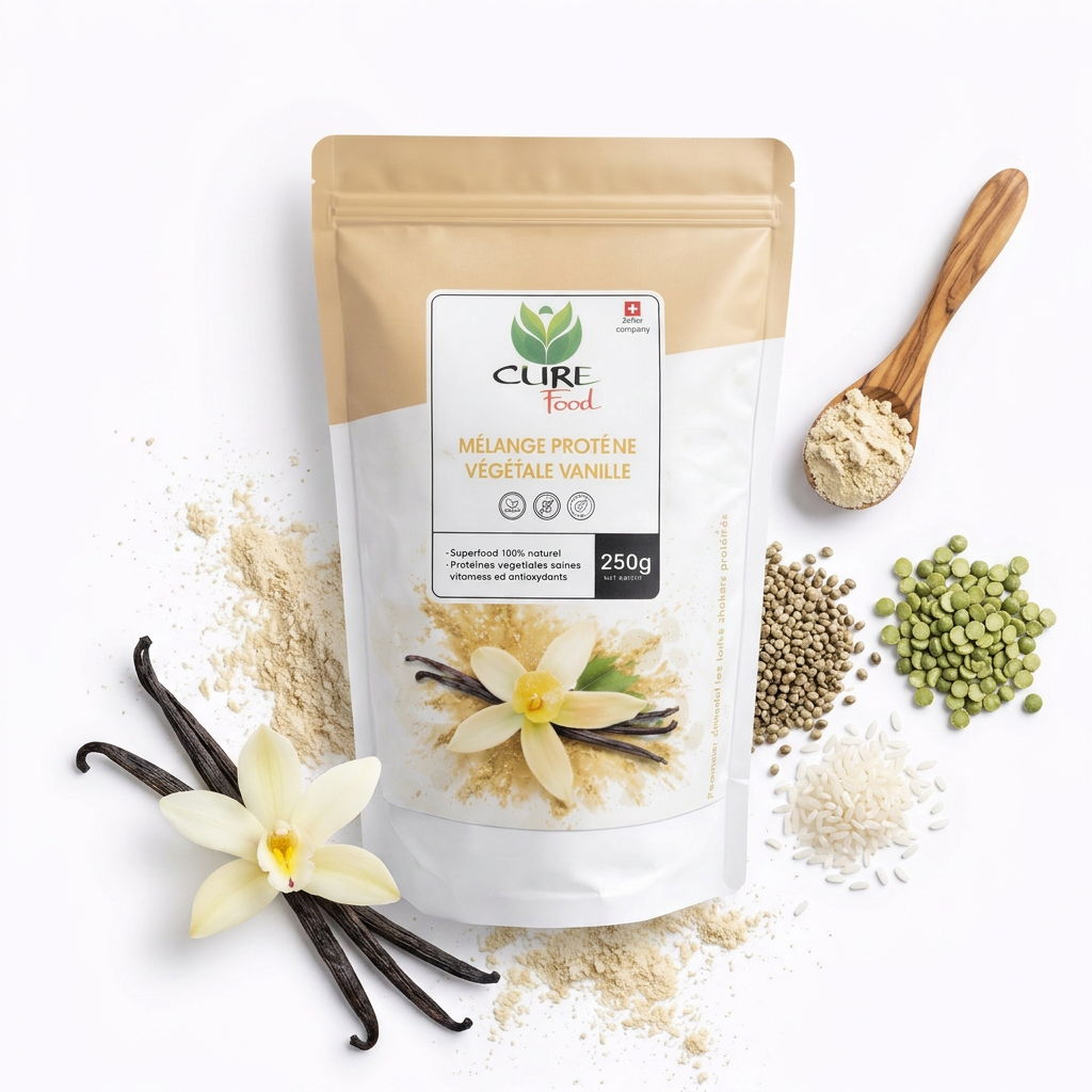 Sachet Mélange Protéine Végétale Vanille