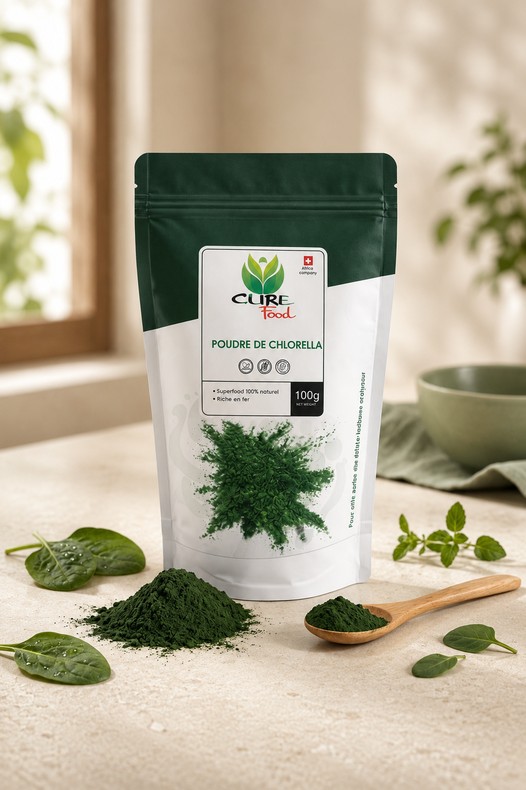Sachet Poudre de Chlorella