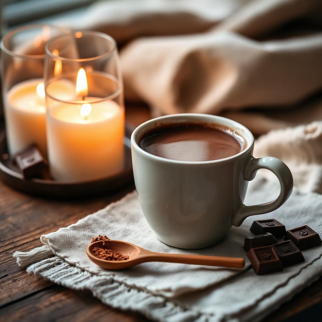 Chocolat chaud cocooning CureFood