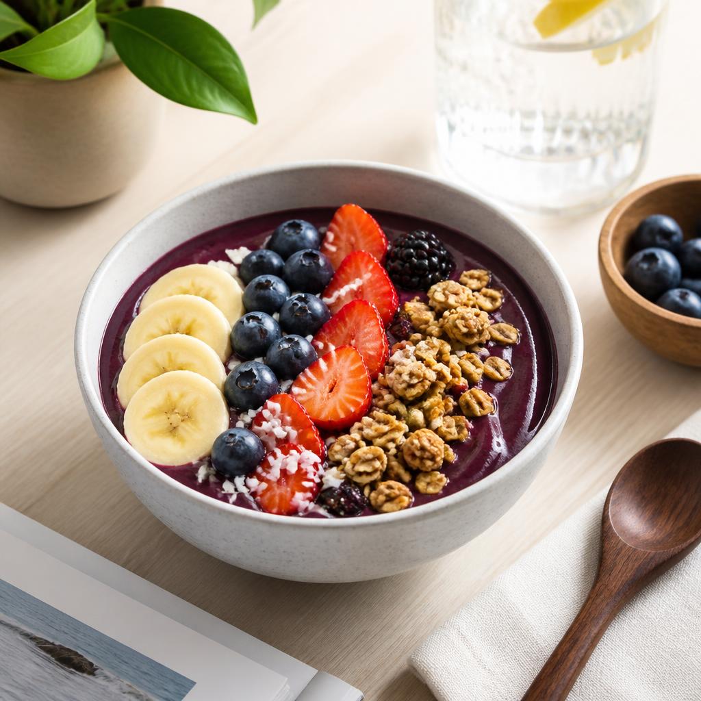 Açaï bowl lifestyle CureFood