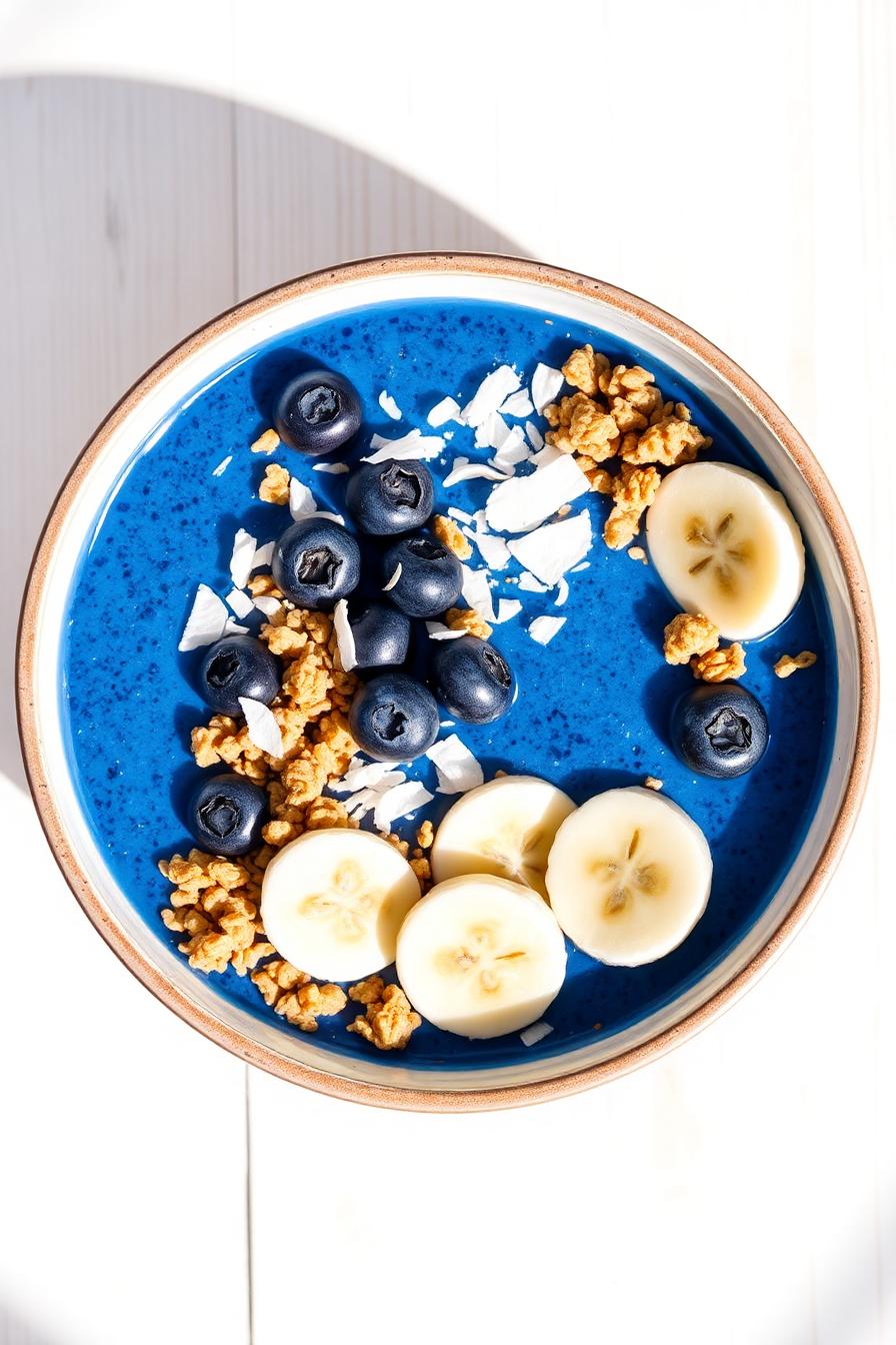 Boisson lifestyle à la spiruline bleue CureFood